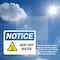 Signmission Hot Surface Sign, 7 in H x 10 in W, Plastic, Very Hot Water OS-2PACK-NS-P-710-L-18874 - alternate 4